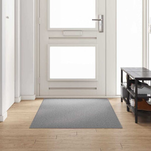 vidaXL Tapijt Loper Lichtgrijs 100 x 250 cm 100% Polypropyleen