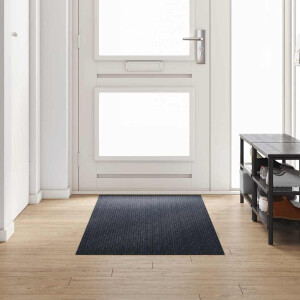 vidaXL Tapijt Loper Antraciet 80 x 250 cm Stof