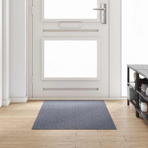 vidaXL Tapijt Loper Lichtgrijs 80 x 200 cm Stof