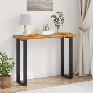 vidaXL Wandtafel Bruin 100 x 35 x 75 cm Massief Teakhout