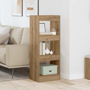 vidaXL Boekenkast artisanaal eikenkleurig 40 x 30 x 103 cm