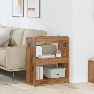 vidaXL Boekenkast Oudhout 60 x 30 x 72 cm Bewerkt hout
