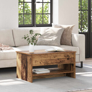 vidaXL Salontafel Oud Hout 80 x 50,5 x 41,5 cm Bewerkt hout