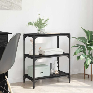 vidaXL Boekenkast Zwart eiken 60 x 33 x 70,5 cm