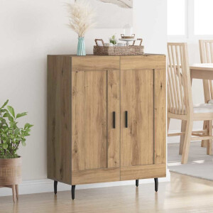 vidaXL Dressoir Artisan Eiken 69,5 x 34 x 90 cm