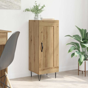 vidaXL Dressoir Artisan Eiken 34,5 x 34 x 90 cm