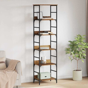 vidaXL Boekenkast Oud Hout 50 x 33 x 188,5 cm Bewerkt hout