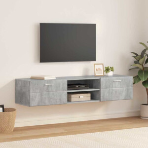 vidaXL TV-kast met lade Hoogglans wit 150 x 39 x 30 cm Bewerkt hout