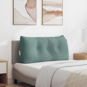 vidaXL Rugkussen Zeegroen 100 x 24 x 50 cm Fluweel
