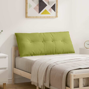 vidaXL Rugkussen Lichtgroen 120 x 19 x 50 cm Stof