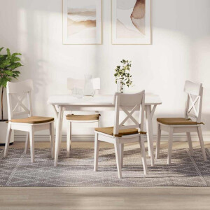 vidaXL Zitkussens 4 pcs Bruin 40 x 40 x 3 cm Fluweel