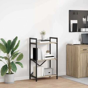 vidaXL Boekenkast Sonoma Eiken 56 x 34 x 96 cm Bewerkt hout