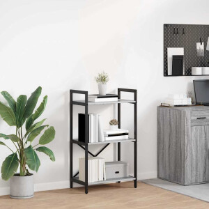 vidaXL Boekenkast Grijs Sonoma 56 x 34 x 96 cm Bewerkt hout