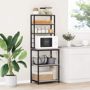 vidaXL Keukenplank Grijs Sonoma 60 x 40 x 168 cm Bewerkt hout