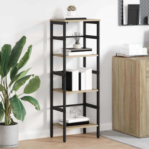 vidaXL Boekenkast Sonoma Eiken 40 x 29,5 x 115 cm Bewerkt hout