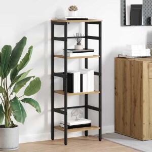 vidaXL Boekenkast Artisan Eiken 40 x 29,5 x 115 cm Bewerkt hout