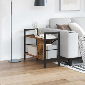 vidaXL Boekenkast Oud Hout 75 x 30 x 58,5 cm Bewerkt hout