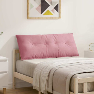 vidaXL Rugkussen Roze 120 x 50 cm Katoen Stof