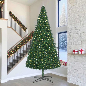 vidaXL Kunstkerstboom Anders Groen 400 cm Extra groot Diverse PVC