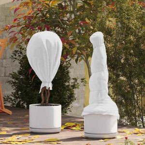 vidaXL Vorstbescherming Plantvlies Wit 20 x 1,6 m Niet-geweven Stof