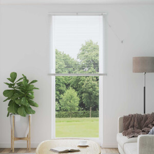 vidaXL Jaloezie Wit 213 x 70 cm 25 mm PVC