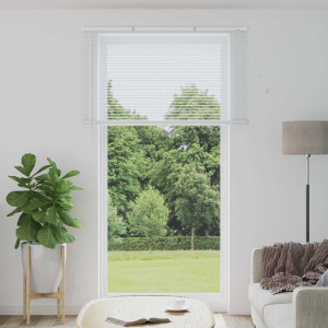vidaXL Jaloezie Wit 213 x 160 cm 25 mm PVC