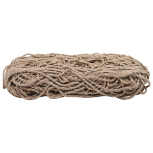 vidaXL Jute plantensteun netting Naturel 2 x 25 m 100% Tossa Jute