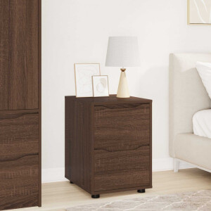 vidaXL Opbergkast Bruin Eiken 40 x 48 x 57 cm Bewerkt hout