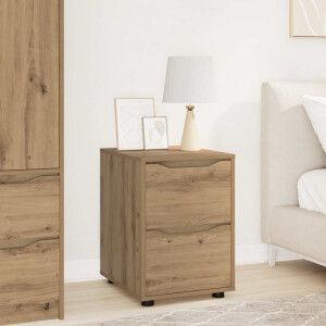 vidaXL Opbergkast Artisan Eiken 40 x 48 x 57 cm Bewerkt hout