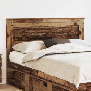 vidaXL Hoofdbord met hoofdeinde Oud Hout 150 cm Bewerkt hout