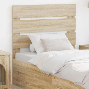 vidaXL Hoofdbord Sonoma Eiken Bewerkt hout