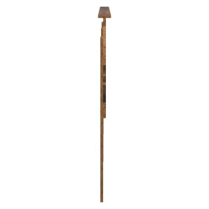 vidaXL Hoofdbord Oudhout 100 cm Geconstrueerd hout