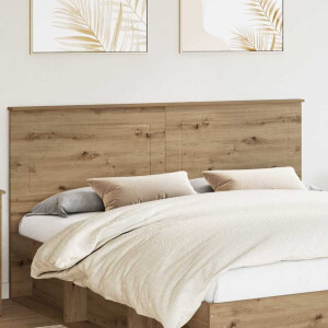 vidaXL Hoofdbord Artisan Eik 100 cm Geconstrueerd hout
