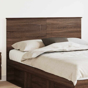 vidaXL Hoofdbord Bruine eik 100 cm Geconstrueerd hout