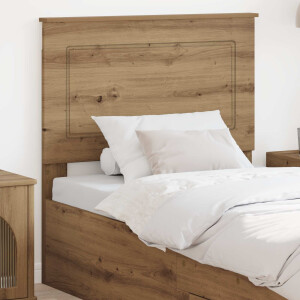 vidaXL Hoofdbord Artisan Eik 100 cm Geconstrueerd hout