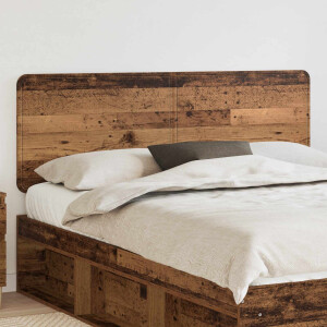vidaXL Hoofdbord Oud Hout Bewerkt hout