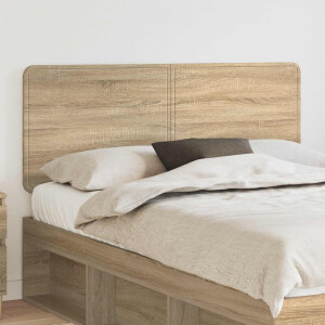 vidaXL Hoofdbord Sonoma Eiken Bewerkt hout