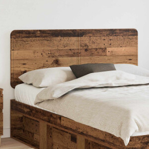 vidaXL Hoofdbord Oud Hout Bewerkt hout