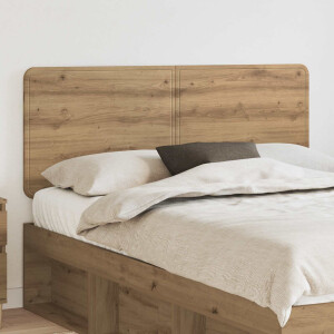 vidaXL Hoofdbord Artisan Eiken Bewerkt hout