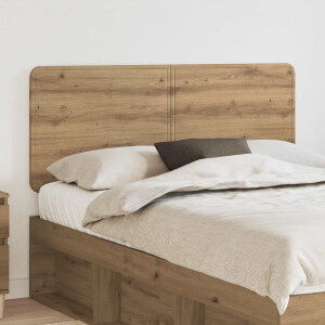 vidaXL Hoofdbord Artisan Eiken Bewerkt hout