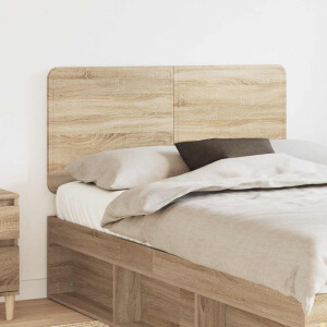 vidaXL Hoofdbord Sonoma Eiken Bewerkt hout