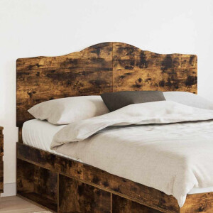 vidaXL Hoofdbord Gerookt eiken Bewerkt hout