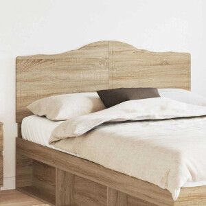 vidaXL Hoofdbord Sonoma Eiken Bewerkt hout
