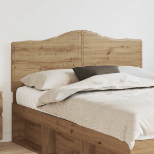 vidaXL Hoofdbord Artisan Eiken Bewerkt hout