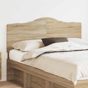 vidaXL Hoofdbord Sonoma Eiken Bewerkt hout