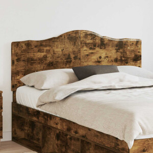 vidaXL Hoofdbord Gerookt eiken Bewerkt hout
