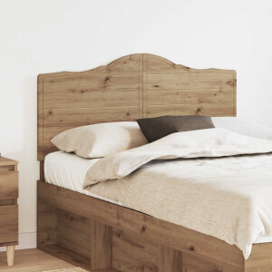 vidaXL Hoofdbord Artisan Eiken Bewerkt hout