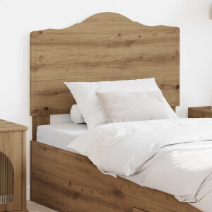vidaXL Hoofdbord Artisan Eiken Bewerkt hout