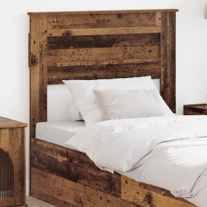 vidaXL Hoofdbord Oud Hout Bewerkt hout