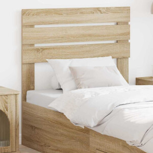 vidaXL Hoofdbord Sonoma Eiken Bewerkt hout